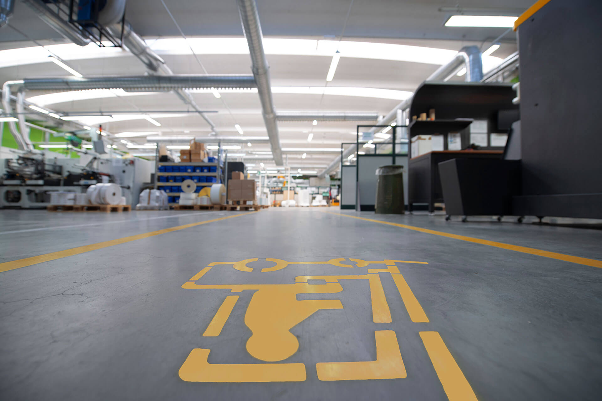 Neri Labels – Production Area – Mobile View