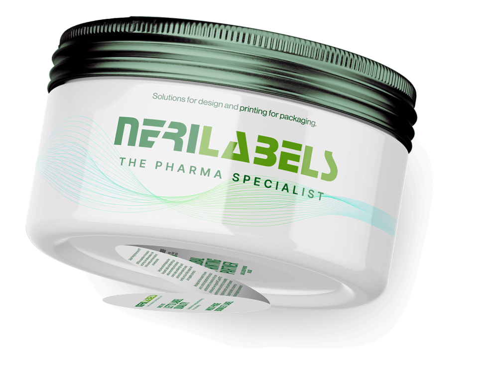 Neri Labels - Cream jar with booklet